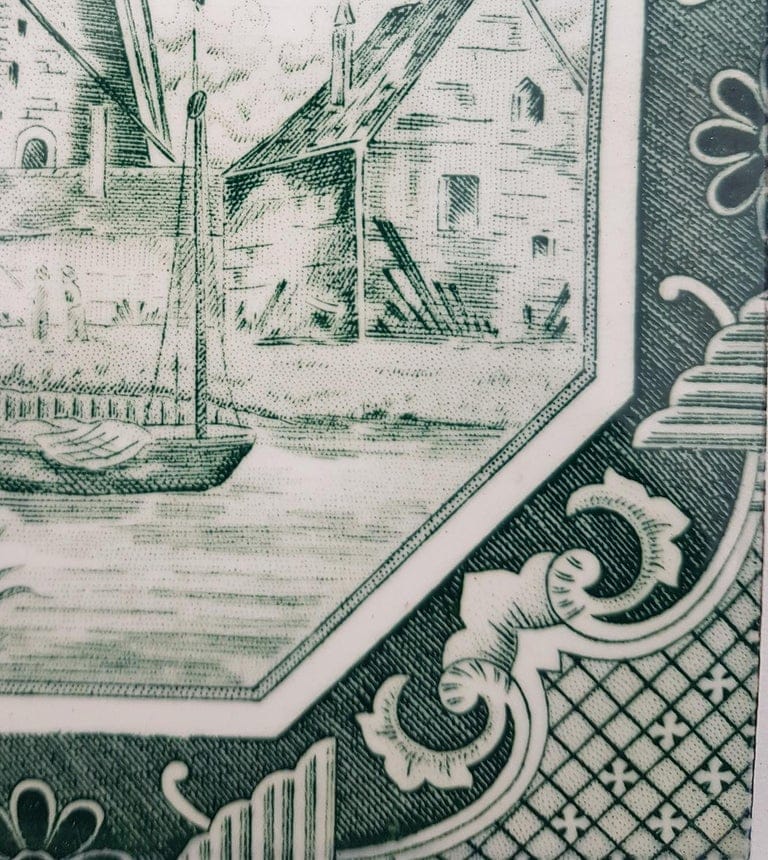 Set of 4 of Ceramic Tiles by Gilliot 'Total 200 Tiles', 1930