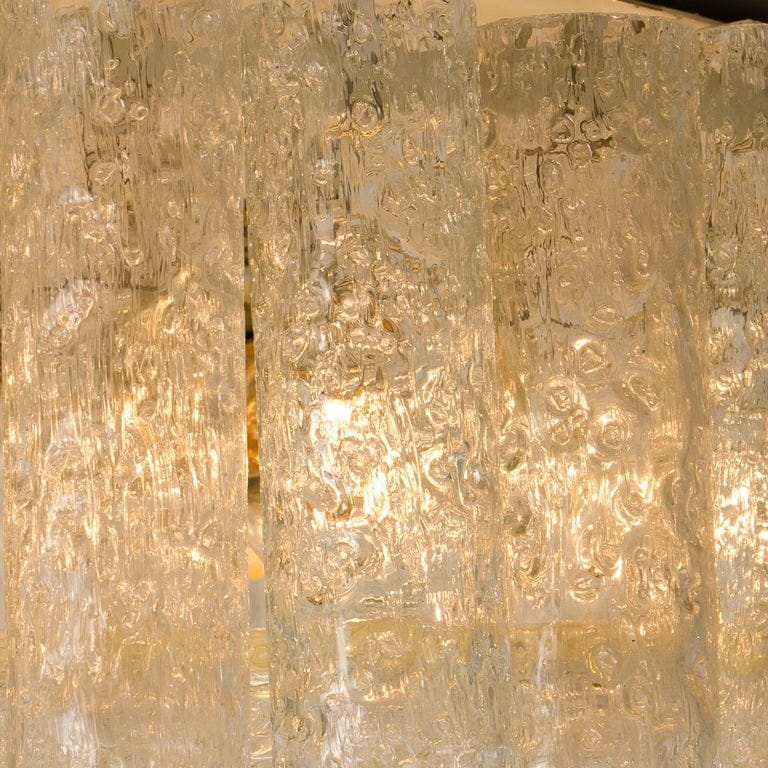 1 of the 3 Doria Clear Flush Mount Chandeliers, 1960