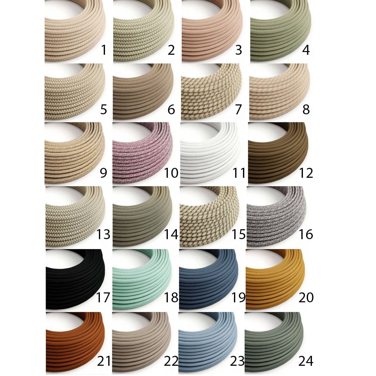 Several Blue Ceramic Pendant Lights, Denmark, 1970