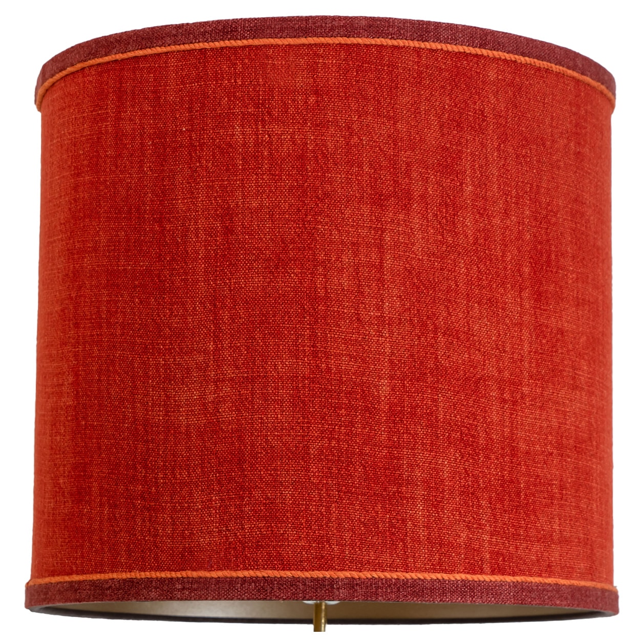 Fat Lava Brown Red Ceramic Table Lamp, Germany