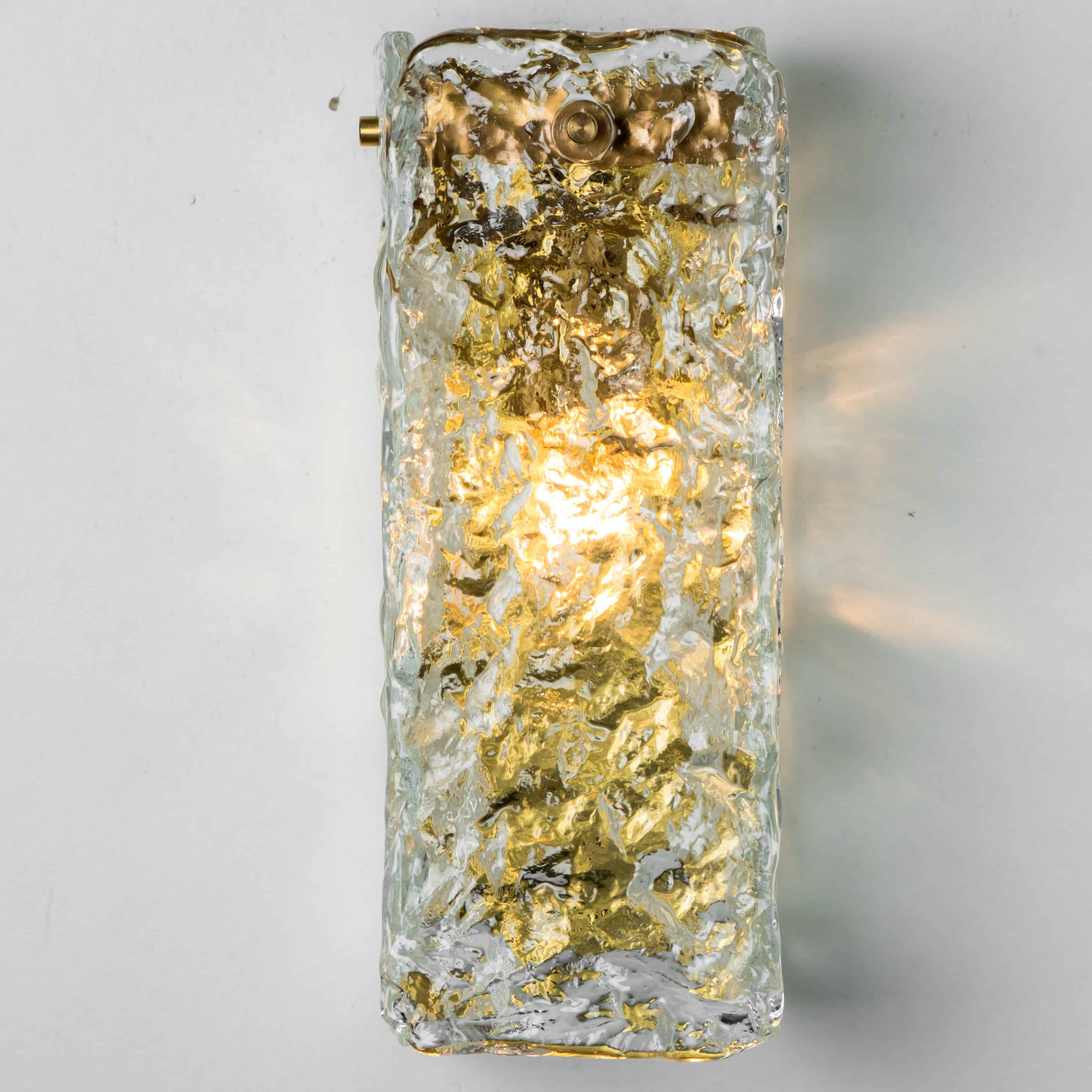 Several Structured Glass Wall Lights, Germany