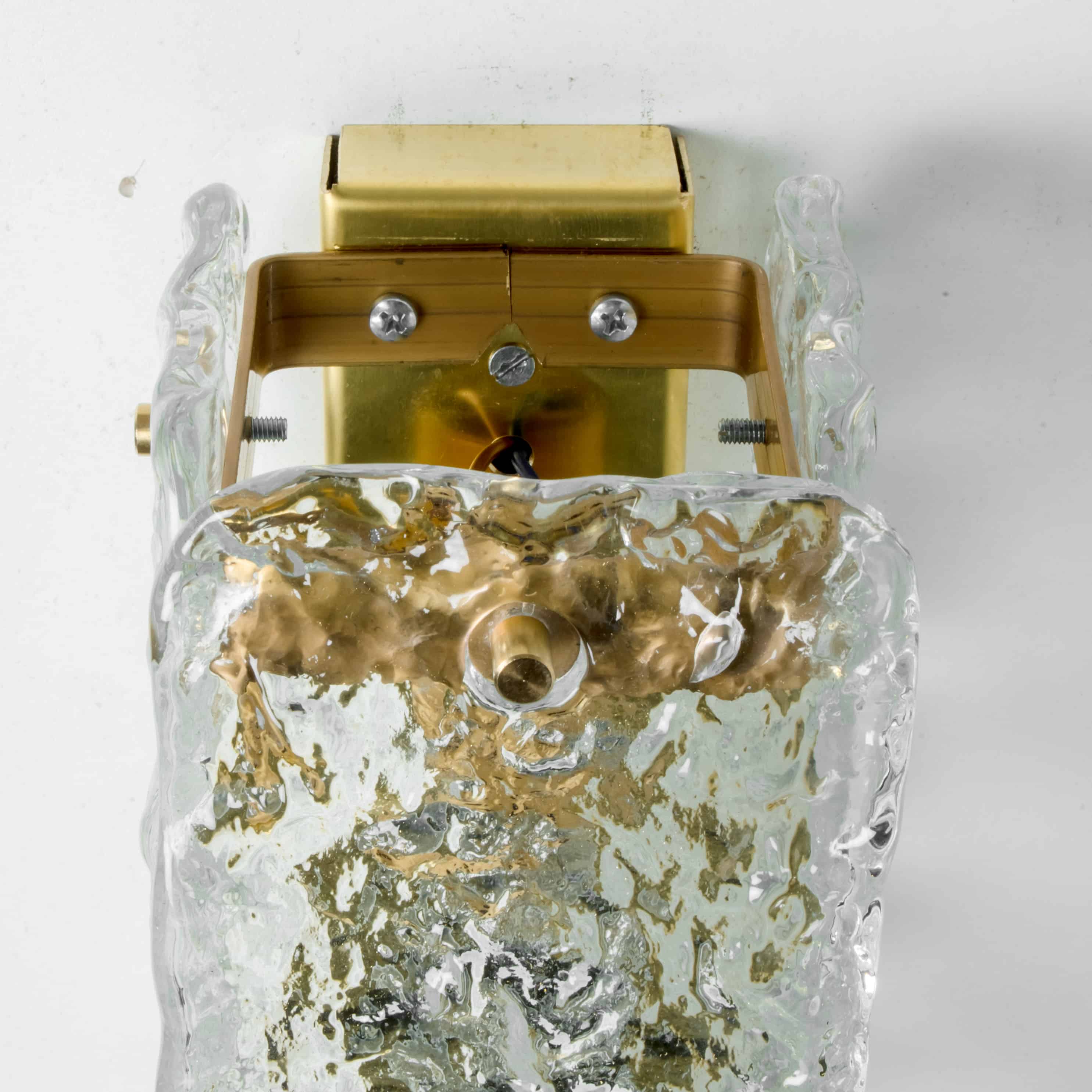 Several Structured Glass Wall Lights, Germany