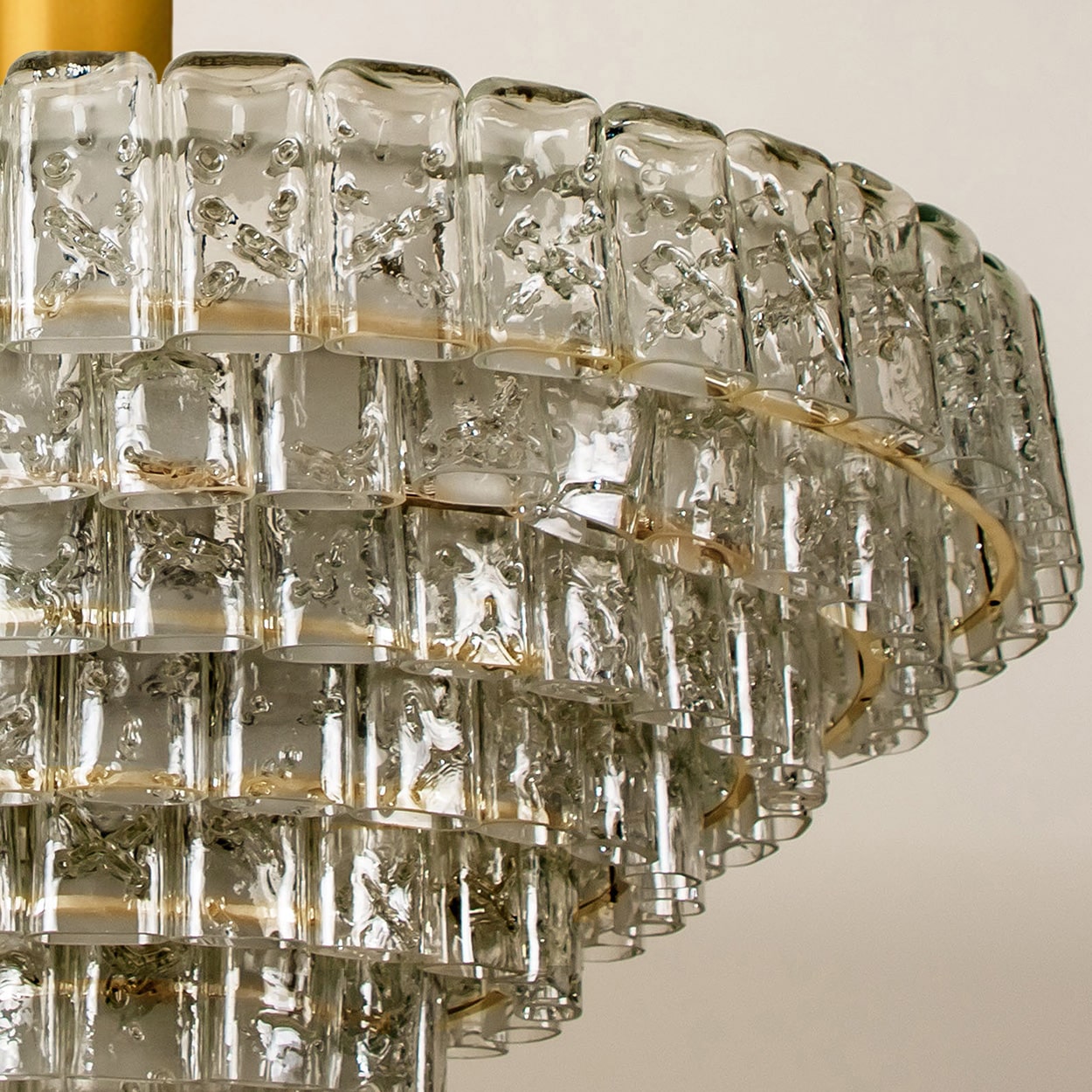 1 of the 4 Huge XXL Giant Ballroom Light Fixtures, 1970s