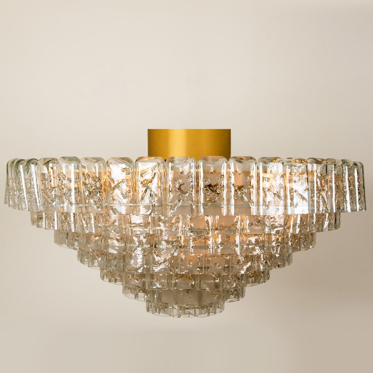 1 of the 4 Huge XXL Giant Ballroom Light Fixtures, 1970s