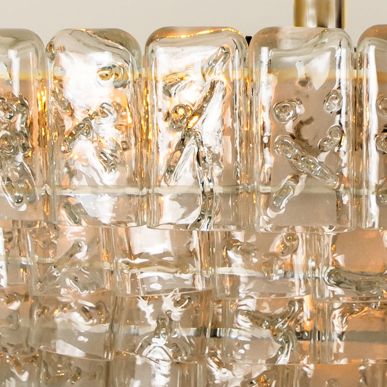 1 of the 4 Huge XXL Giant Ballroom Light Fixtures, 1970s