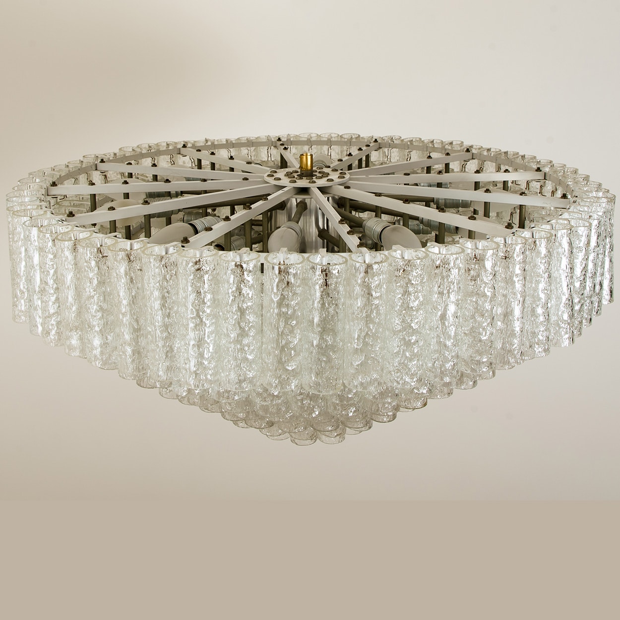 1 of the 4 Huge XXL Giant Ballroom Light Fixtures, 1970s