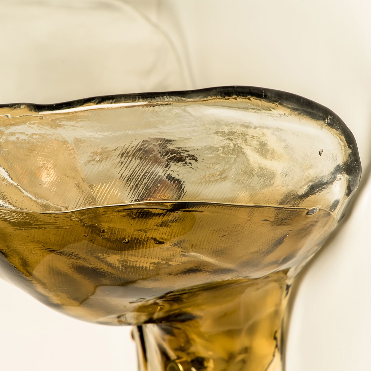 1 of the 2 pairs Extra Large J.T. Kalmar Wall Lights, 1970