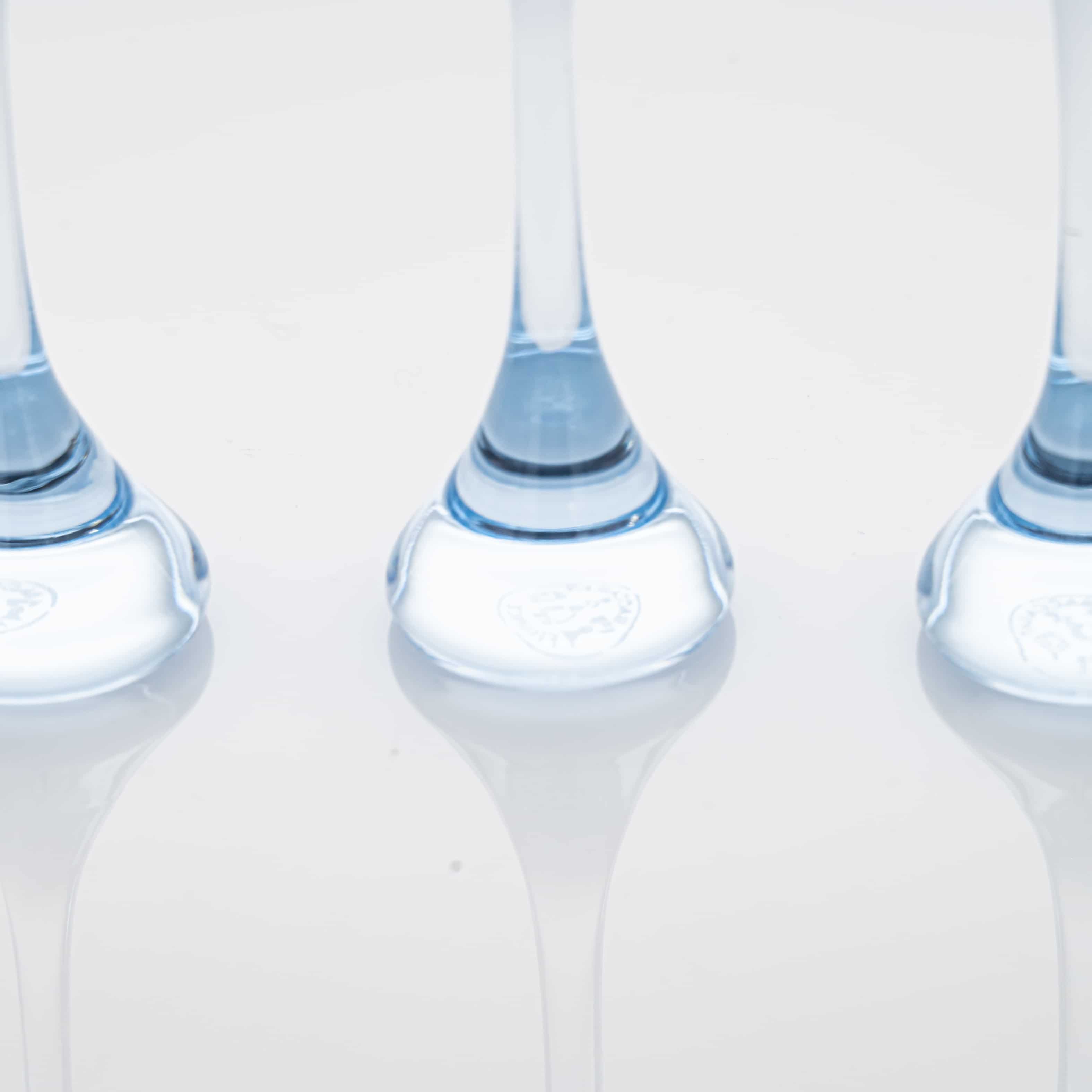 Set of 6 Exquise Baccarat Crystal Pieces, Design R Rigot France Nancy