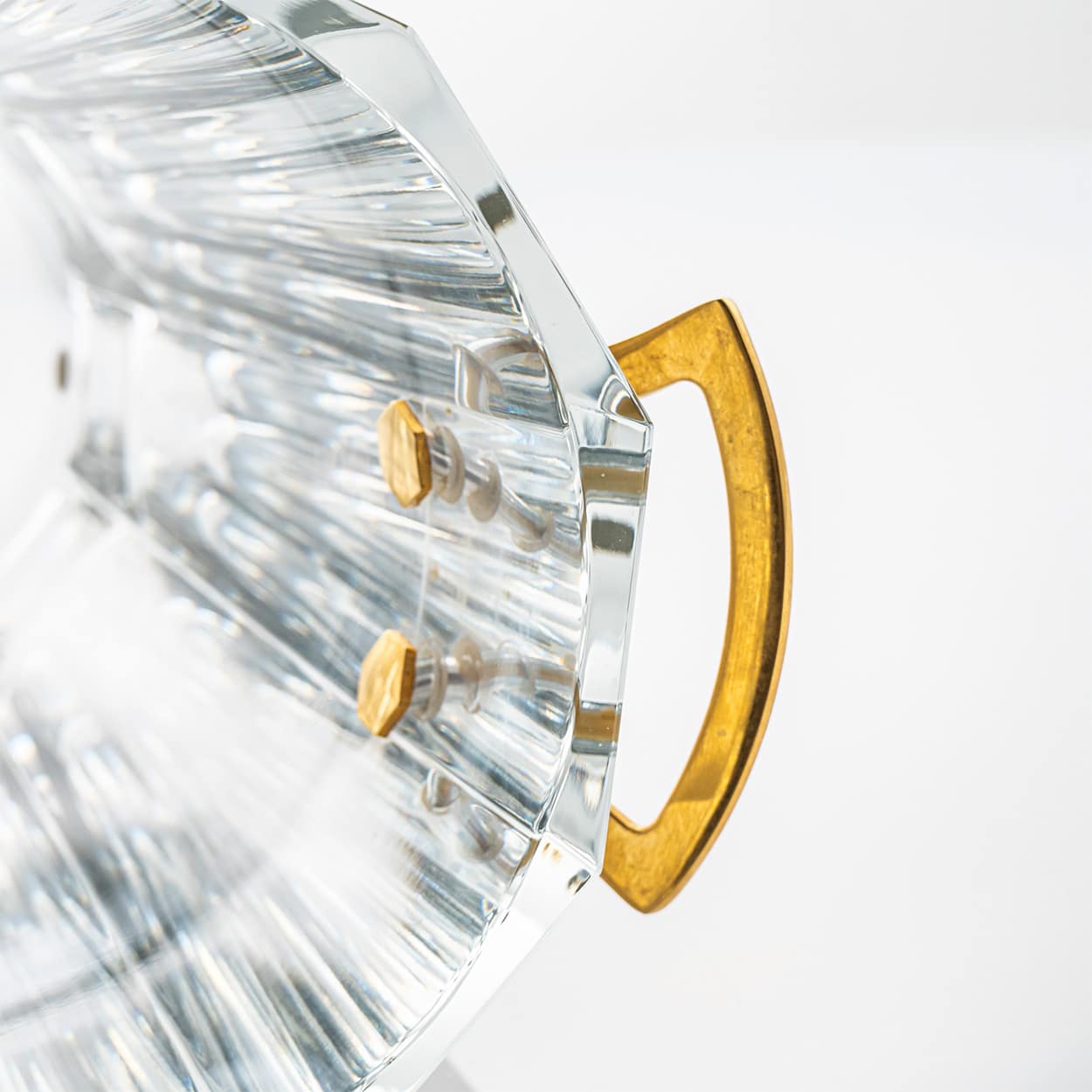 Pair of 2 Baccarat Crystal Glasses with Wine Cooler, France