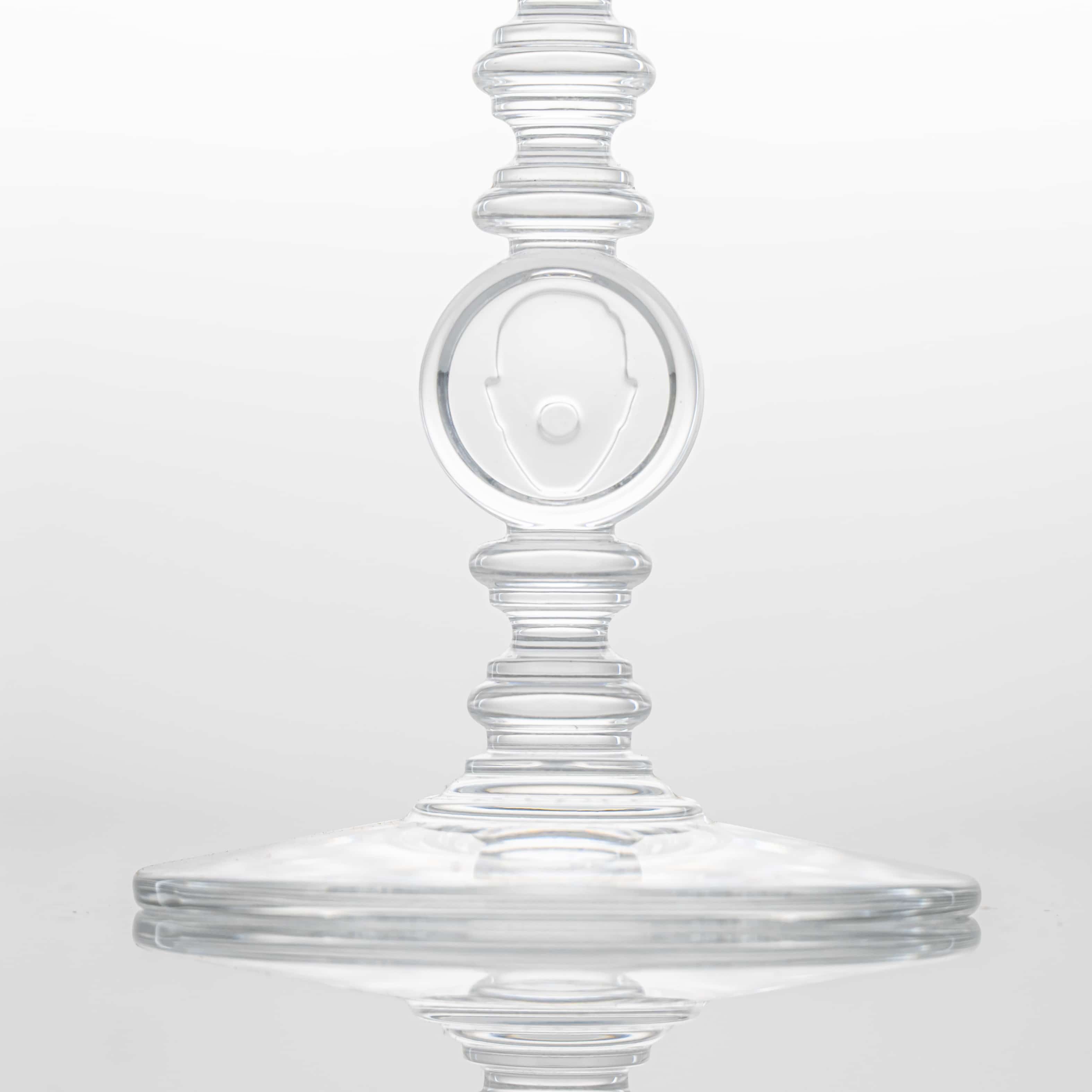 Pair of 2 Baccarat Crystal Glasses, Marcel Wanders, France