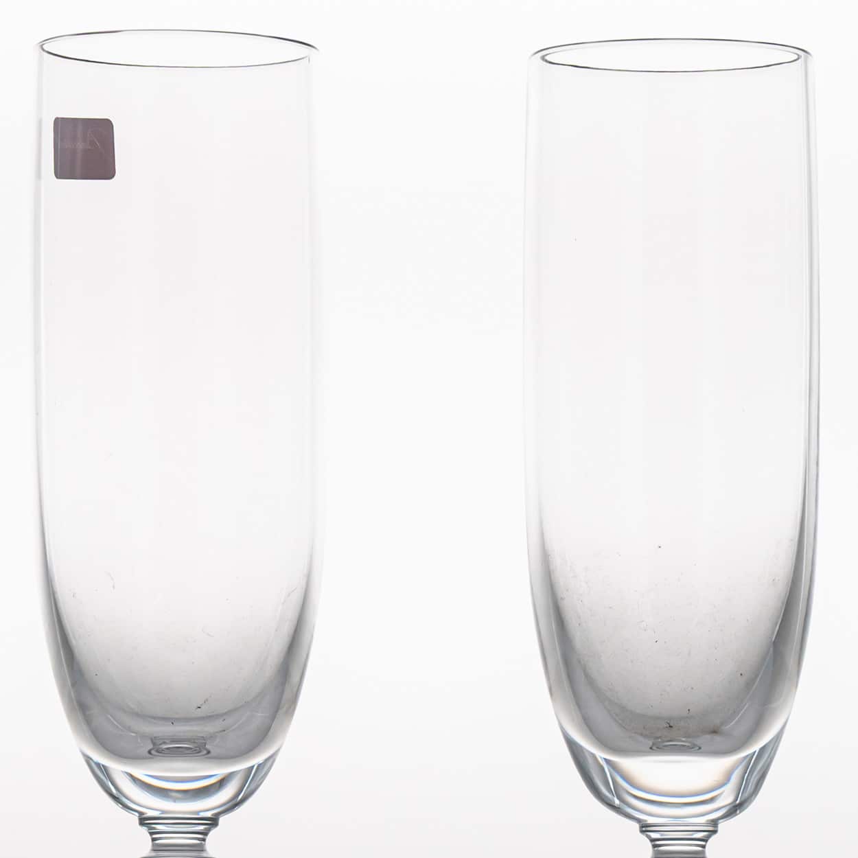 Pair of 2 Baccarat Crystal Glasses, Marcel Wanders, France