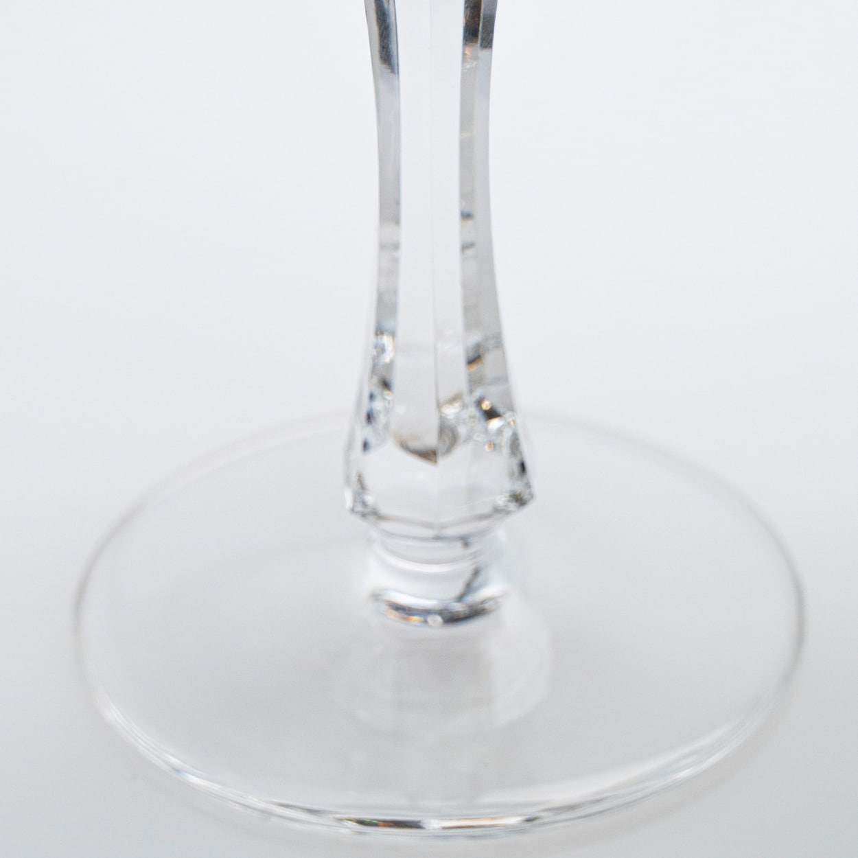 Set of 6 Multicolor Crystal Glasses, Couley by Sèvres, France