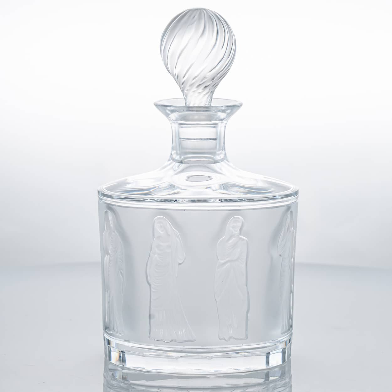 Lalique Decanter Femmes Antiques Carafe Crystal, France