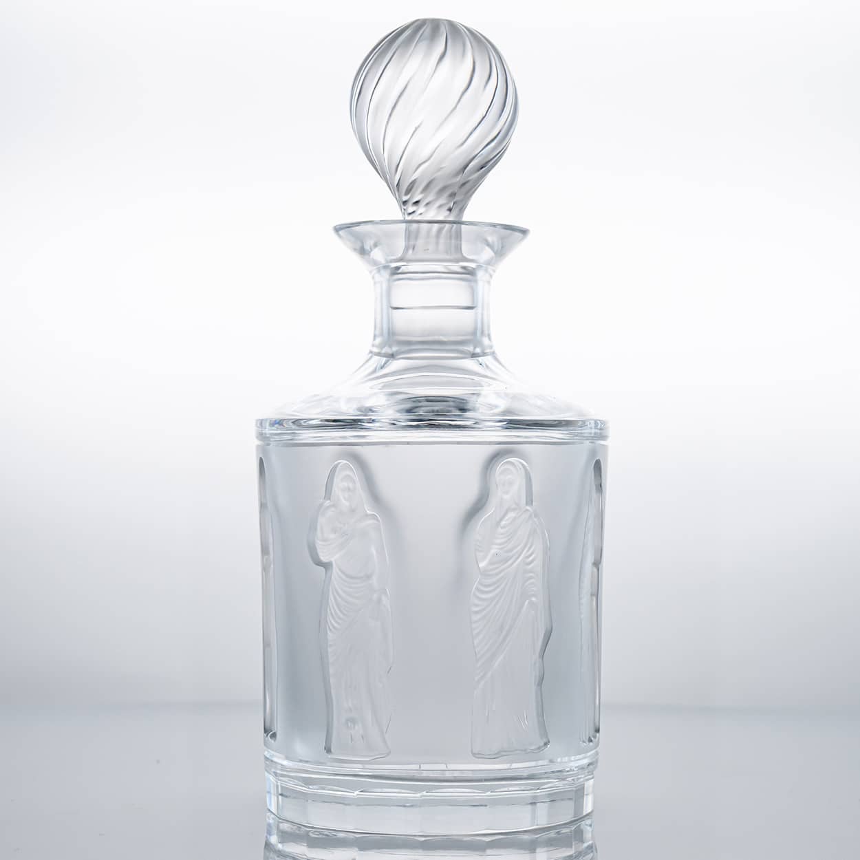Lalique Decanter Femmes Antiques Carafe Crystal, France