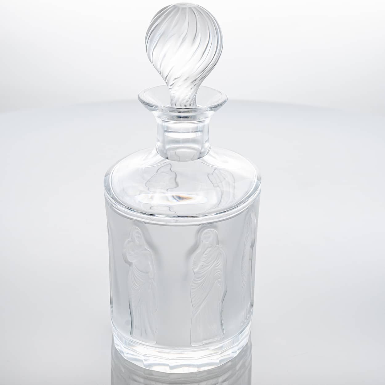 Lalique Decanter Femmes Antiques Carafe Crystal, France