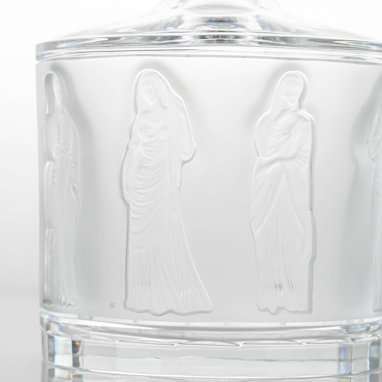Lalique Decanter Femmes Antiques Carafe Crystal, France
