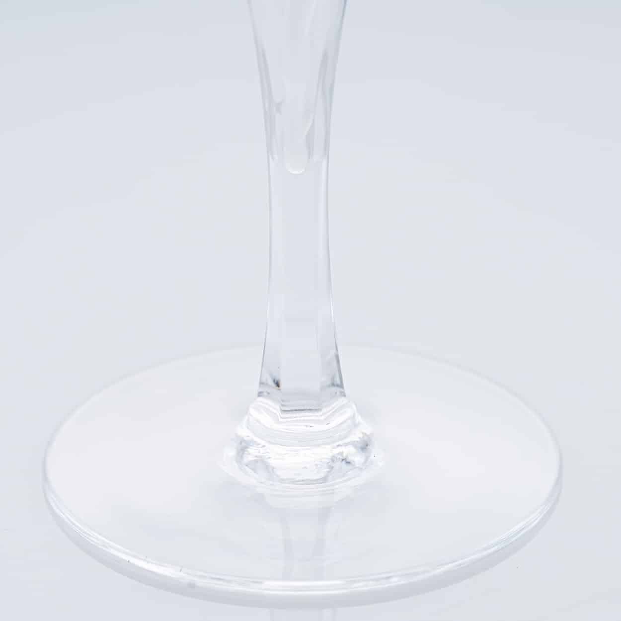 Pair of 2 Baccarat Crystal Wine Glasses, France