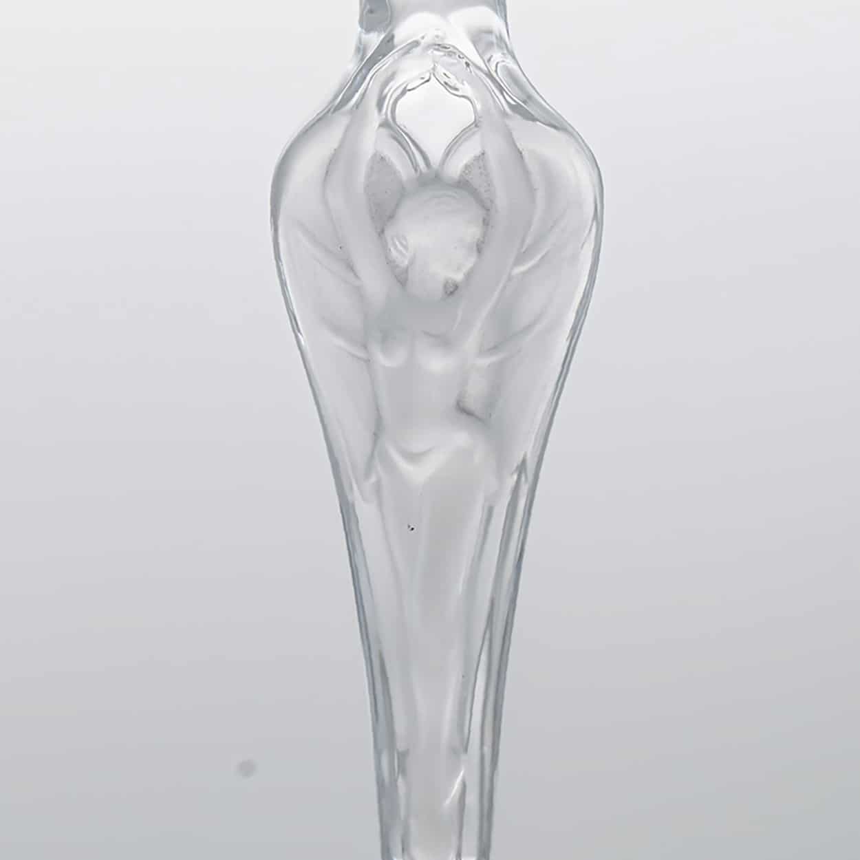 Pair of 2 Baccarat Crystal Wine Glasses, France