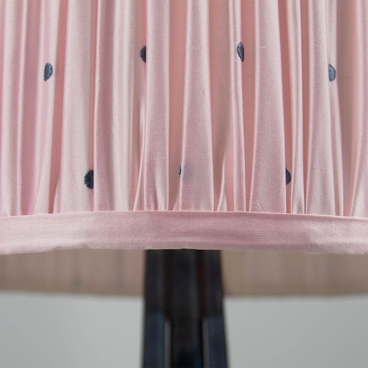 1 of the 2 Soholm Table Lamps with New Custom Made Pleated Lampshade, 1960s