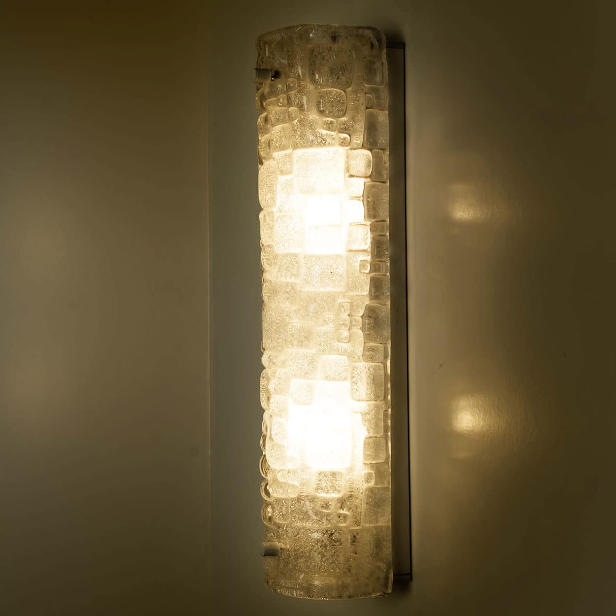 Pair of Bubble Glass Wall Light Fixtures, Germany, 1960