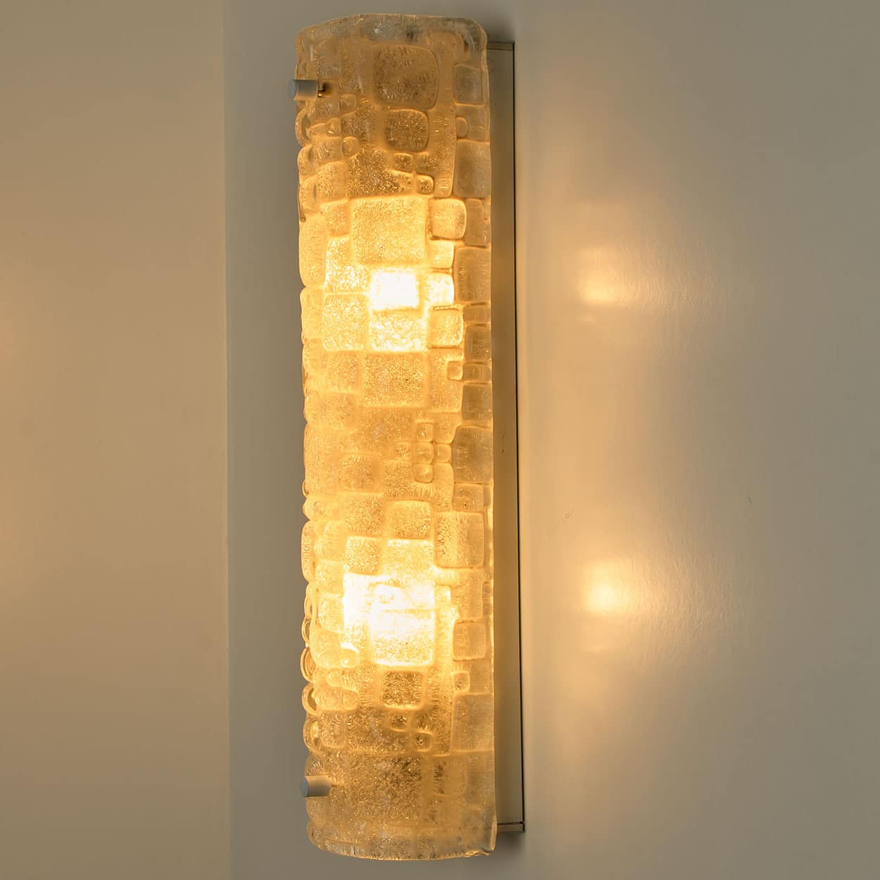 Pair of Bubble Glass Wall Light Fixtures, Germany, 1960